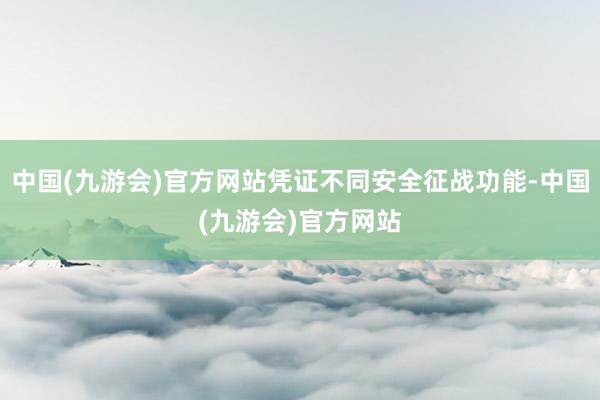 中国(九游会)官方网站凭证不同安全征战功能-中国(九游会)官方网站